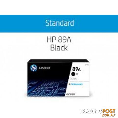Hewlett-Packard CF289A Black Toner [#89A] for M507 M528 - Hewlet Packard - HP CF289A BLACK - 0.11kg