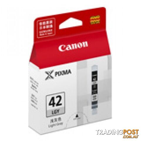 Canon CLI-42LGY Light Grey Ink Cartridge - Canon - CLI-42LGY - 0.10kg