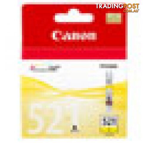Canon CLI-521Y Yellow Ink cartridge - Canon - CLI-521Y - 0.03kg