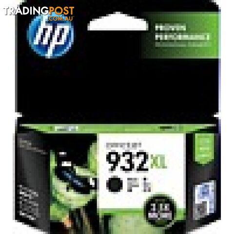 Hewlett Packard HP-932XL BK Black Ink HIGH YIELD for OJ 6600 - Hewlet Packard - HP 932XL BK - 0.73kg