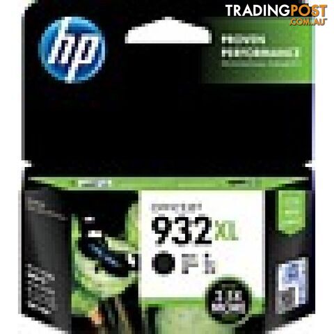 Hewlett Packard HP-932XL BK Black Ink HIGH YIELD for OJ 6600 - Hewlet Packard - HP 932XL BK - 0.73kg