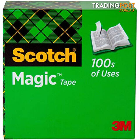SCOTCH Magic Tape 19mm x 8M pack of twelve - Dynamic Supplies - SCOTCH Magic Tape 12 - 0.00kg