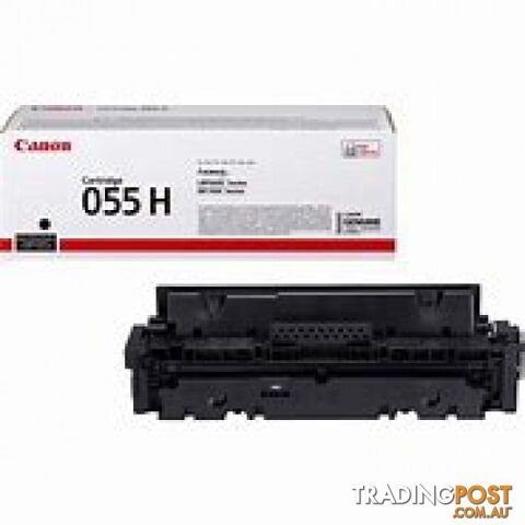 Canon Cartridge 055H High Yield Bk Black Toner for LBP746cx - Canon - Cartridge 055BKH - 0.00kg