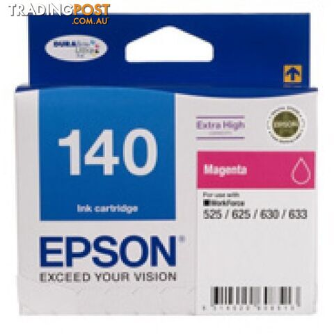Epson C13T140392 Extra High Capacity Magenta ink cartridge [140] - Epson - Epson 140 MAGENTA - 0.20kg
