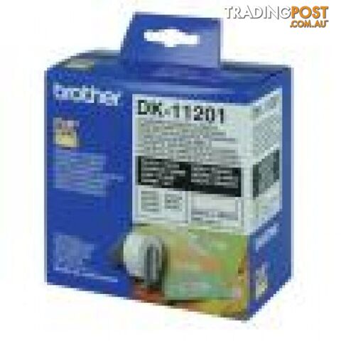 Brother DK-11203 White File Folder Labels 17x87mm, 300 Labels per Roll - Brother - DK-11203 - 0.14kg