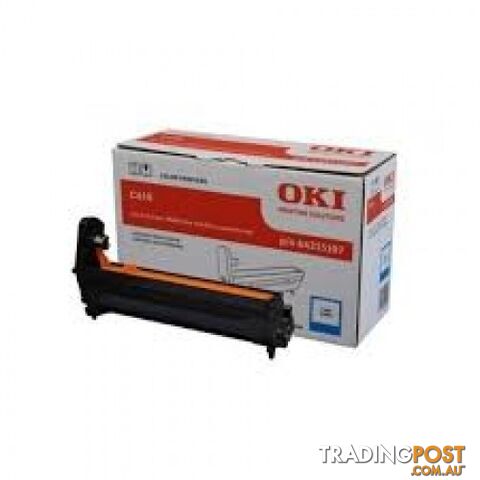 OKI 44315111 CYAN DRUM UNIT C610N C610DN - OKI - OKI C610 C DRUM - 0.00kg