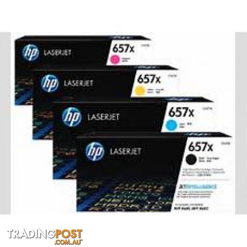 Hewlett-Packard CF471X Cyan Toner (#657X) - Hewlet Packard - HP CF471X CYAN - 0.00kg