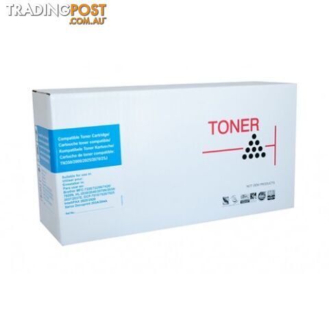 White Box Compatible HP CE310A Black Toner Cartridge [#126A] - Compatible - WB CE310A - 1.00kg