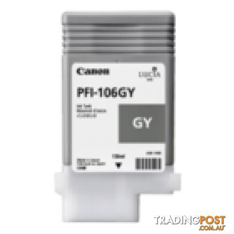 Canon Prograf 6300 6350 6400 6450 PFI-206 Grey Ink - Canon - PFI-206 Grey -...