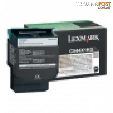Lexmark Prebate Toner C540H1KG Black - Lexmark - LX 540HK H/Y BLACK - 1.00kg