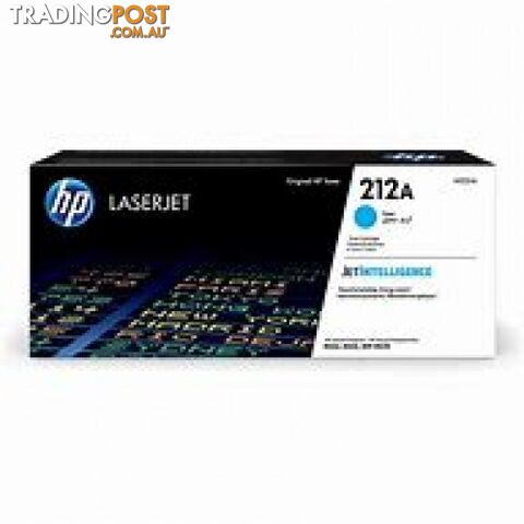 Hewlett-Packard W2121A Cyan Toner [# 212A] - Hewlet Packard - HP W2121A CYAN -...