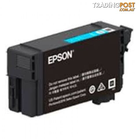 Epson C13T40S200 Ultra Chrome Cyan 40S XD2 26ml for T3100 T3160 T5160 - Epson - Epson 40S Cyan - 0.00kg