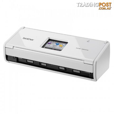 Brother ADS-1700W Portable Document Scanner - Brother - ADS-1700W - 0.50kg
