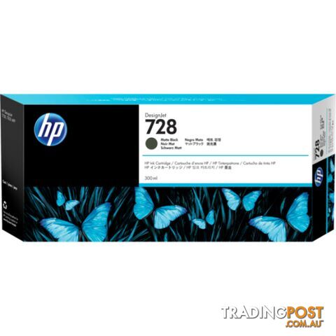 Hewlett Packard HP728 Matte Black - Hewlet Packard - HP 728MB - 0.00kg
