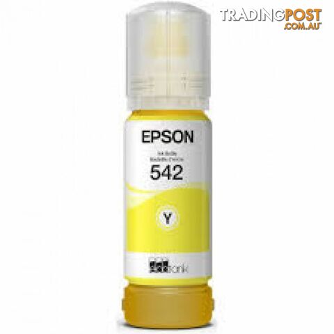 Epson C13T06A492 Yellow INK BOTTLE T542 for EcoTank Workforce ET-16600 - Epson - Epson 542 Yellow Ink - 0.20kg