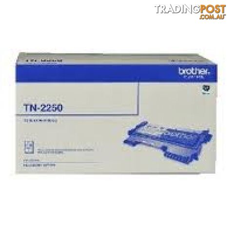 Brother TN-2230 Toner for HL2240D HL-2242D HL-2250DN HL-2270DW MFC-7360N MFC-7460DN - Brother - TN-2230 - 0.79kg
