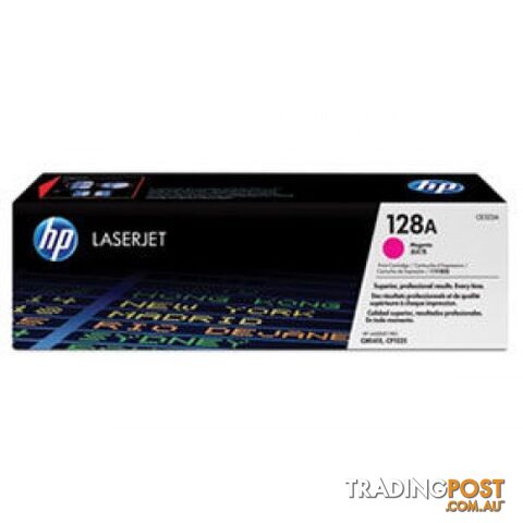 Hewlett-Packard CE323A Magenta Toner Cartridge [#128A] for CP4025 CP4520 CP4525 - Hewlet Packard - HP CE323A Magenta - 1.00kg