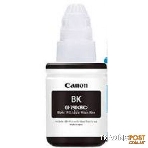 Canon GI-66Bk Black ink bottle For MAXIFY MEGATANK GX6060 GX7060 - Canon - GI-66 Black - 0.00kg