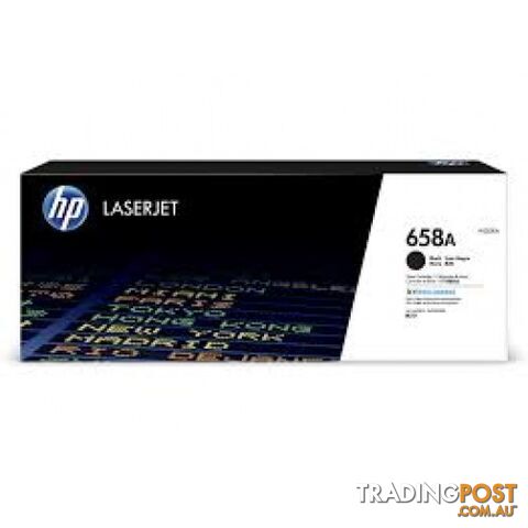 Hewlett-Packard W2000A Black Toner [#658A] for M751dn A3 - Hewlet Packard - HP W2000A BLACK - 0.94kg