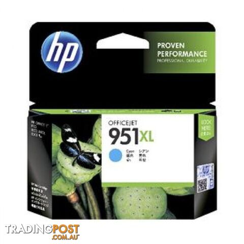 Hewlett Packard HP-951XL Cyan Ink Cartridge CN046AAC - Hewlet Packard - HP 951XL C - 0.00kg