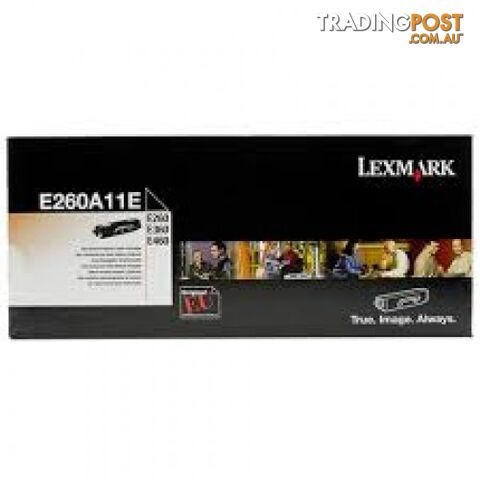 Lexmark Prebate Toner E260A11P BLACK - Lexmark - LX E260A11P Black Toner - 1.00kg