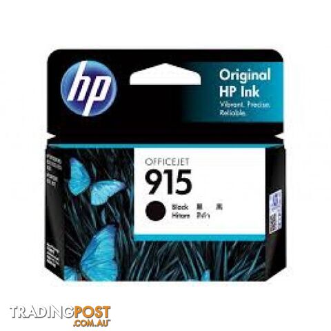 Hewlett Packard #915XL Black Ink High Yield Cartridge for officejet 8010 -...