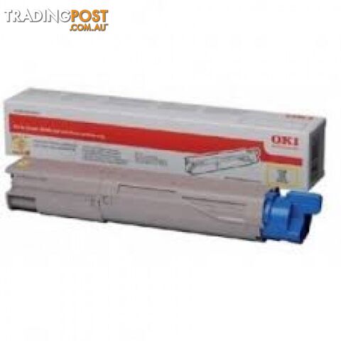 OKI 45862841 Yellow Toner - OKI - 45862841 Yellow - 0.00kg