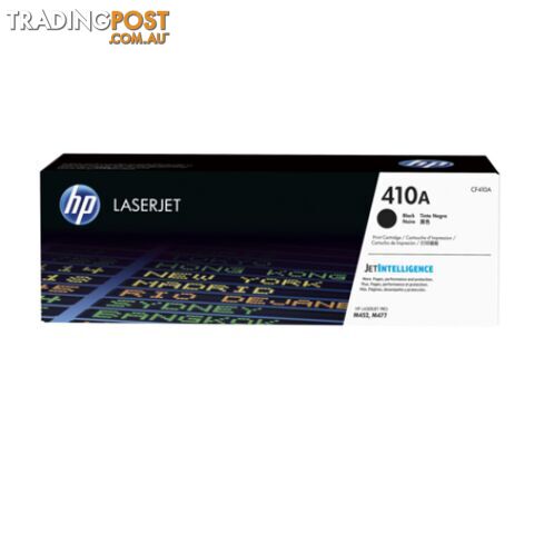 Hewlett-Packard CF410A Black Toner (#410A) - Hewlet Packard - HP CF410A BLACK -...