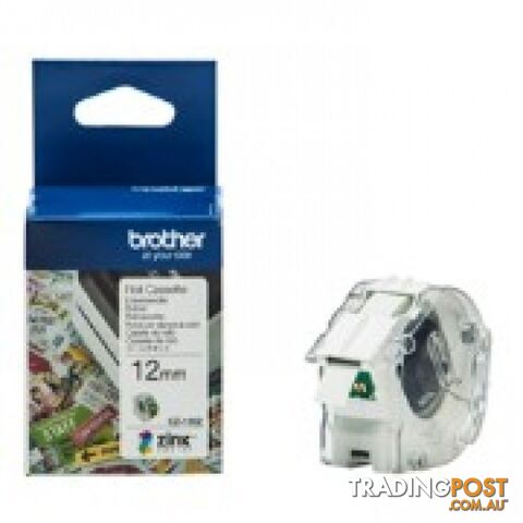 Brother CZ-1002 Colour Label CASSETTE 12mm X 5M for VC-500W - Brother - CZ-1002 - 0.23kg