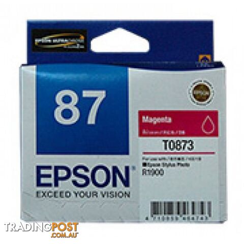 Epson C13T087890 MATTE BLACK 87 - Epson - EPSON T0878 MATTE BLACK - 0.00kg