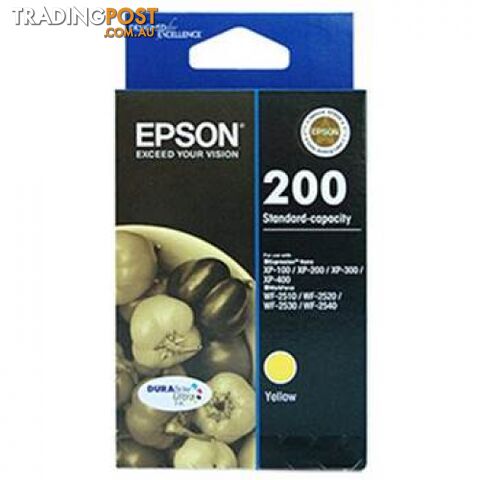 Epson C13T201492 High Capacity Ultra Yellow Ink 200XL - Epson - Epson 200XL...