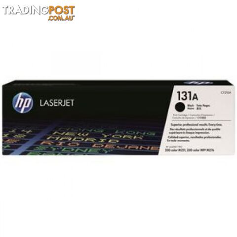 Hewlett-Packard CF210X Black Toner [#131X] for P2035 P2055 - Hewlet Packard - HP CF210X Black - 0.11kg