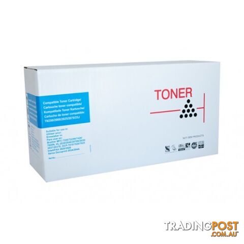 White Box Compatible HP CF410X High Yield Black Toner (#410X) - Compatible - WB...
