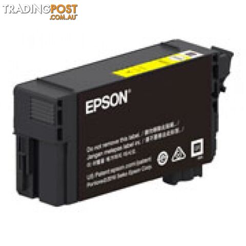 Epson C13T40U400 40UY Ultra Chrome Yellow 40U XD2 50ml for T3160 T5160 - Epson -...