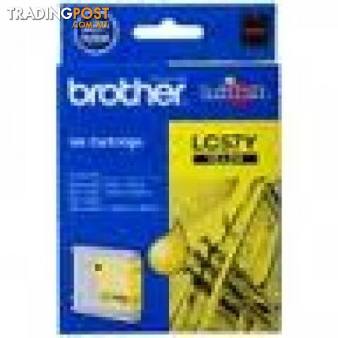 Brother LC57Y Yellow Ink cartridge for MFC440 MFC665 MFC685 MFC885 MFC3360 - Brother - LC57Y - 0.06kg