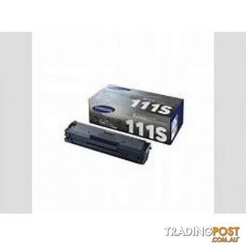 Samsung 111S ML-TD111S Black Toner Cartridge SU812A - Samsung - SAMSUNG 111S BLACK - 0.50kg