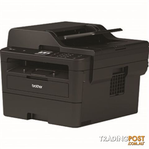 Brother MFC-L2880DW Mono Multifunction Laser Printer with Fax - Brother - MFC-L2880DW - 19.00kg
