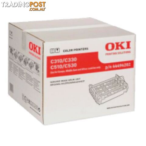 OKI 44494203 IMAGING DRUM for C510 C530 C310 C330 - OKI - 44494203 DRUM - 0.00kg