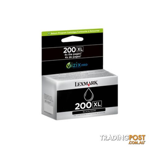 Lexmark #220 14L0174AAN BLACK HIGH yield Ink - Lexmark - LX 220XL BLACK - 0.00kg - photo 1 of 1