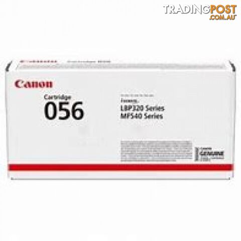 Canon Cartridge 056H BLACK Toner Cartridge for MF543X - Canon - Cartridge 056H - 0.12kg