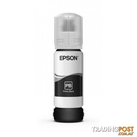 Epson C13T00H192 PHOTO BLACK INK BOTTLE T512 for EcoTank ET-7700 ET-7750 - Epson - Epson 512 Photo Black - 0.20kg