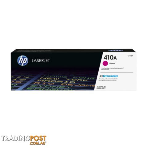 Hewlett-Packard CF413A Magenta Toner (#410A) - Hewlet Packard - HP CF413A MAGENTA - 0.00kg