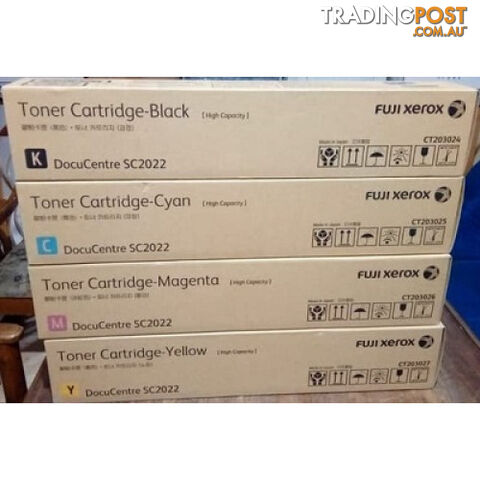 XEROX DocuCentre SC2022 YELLOW TONER CT203027 - Xerox - CT203026 MAGENTA - 0.00kg