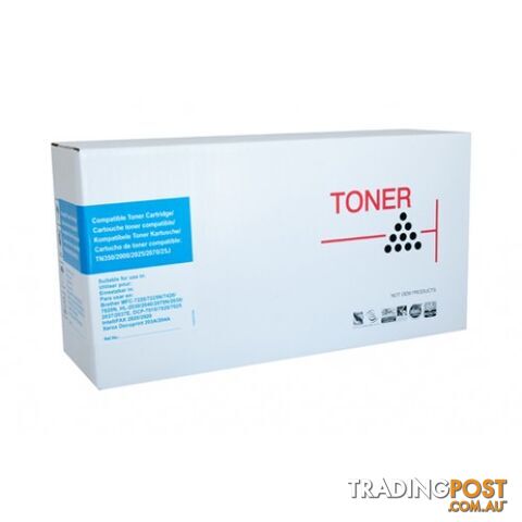 White Box Compatible HP CF413X High Yield Magenta Toner (#410X) - Compatible -...