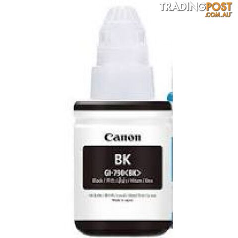 Canon GI-60Bk Black ink bottle Foe Endurance G6000 Series - Canon - GI-60BK - 0.00kg