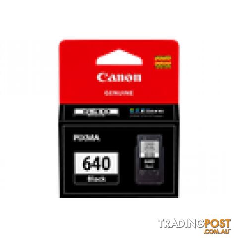 Canon PG-640 Black Ink Cartridge - Canon - PG-640 Black - 0.60kg