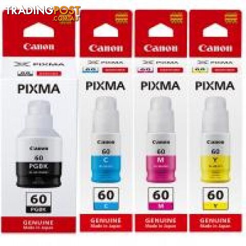 Canon GI-66 Value Pack ink bottle set For MAXIFY MEGATANK GX6060 GX7060 - Canon...