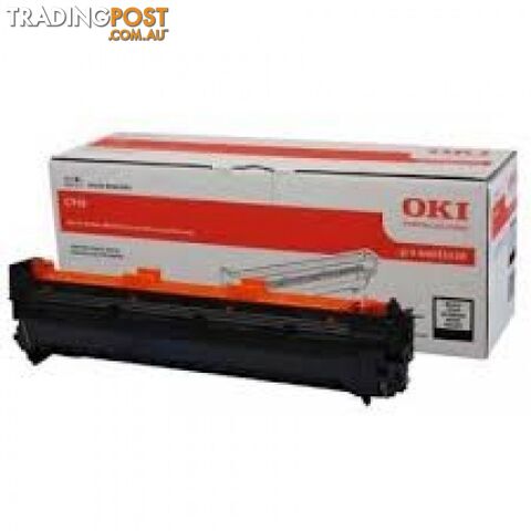 OKI 44035532 Black Drum Unit For C910 - OKI - OKI C910 Black Drum - 0.00kg