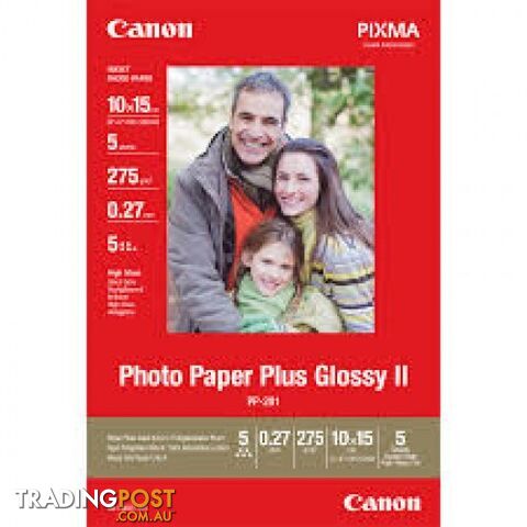Canon PP301A3 20 Photo Paper Plus Gloss A3-260gsm 20 sheets - Canon - PP301A3-20 - 0.50kg