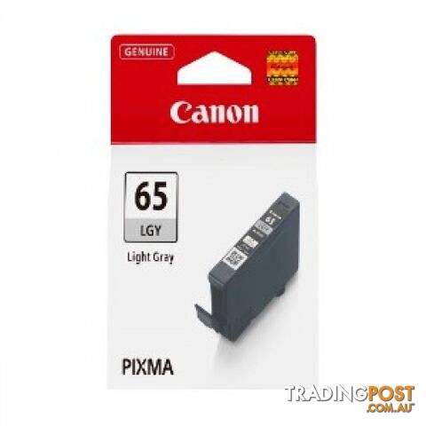 Canon CLI-65 Light Gray Ink Cartridge for PRO-200 - Canon - CLI-65 Light GREY - 0.04kg